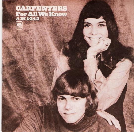 For All We Know The Carpenters