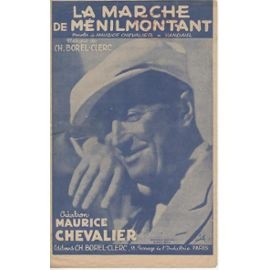 La marche de Menilmontant Maurice Chevalier