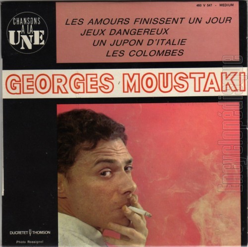 Les amours finissent un jour Georges Moustaki