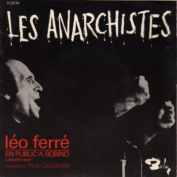 Les anarchistes Léo Ferré